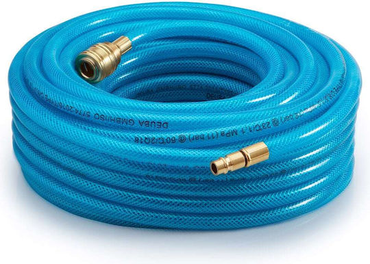 Deubam 15 M Compressed Air Hose Quick Coupling