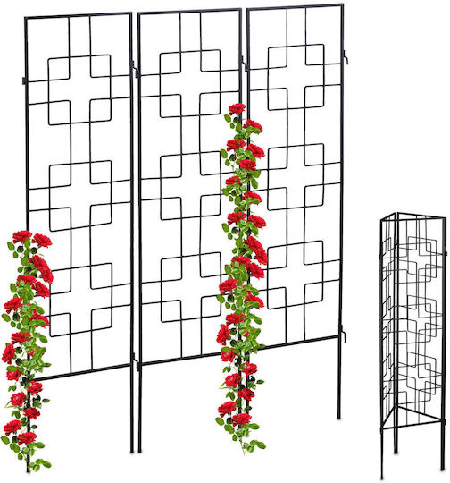 Arcadă Metalică pentru Grădină Flori Cățărătoare 122 X 30.5 X 0.8 Cm Oțel Arcadă Metalică pentru Grădină Flori Cățărătoare 122 X 30.5 X 0.8 Cm Oțel