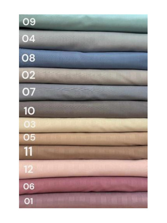 Linea Home Soft Bed Sheets Set Double 200x240cm 05 (4 Pieces)