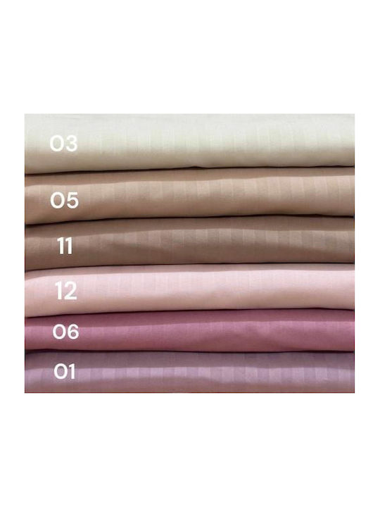 Linea Home Soft Bed Sheets Set Double 200x240cm 05 (4 Pieces)