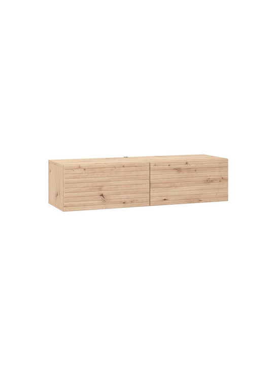 Телевизионни Мебели Royan Artisan Oak Дължина 128xДълбочина 42xВисочина 32см