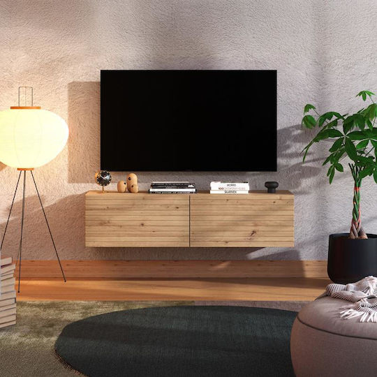 Телевизионни Мебели Royan Artisan Oak Дължина 128xДълбочина 42xВисочина 32см