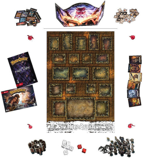 Board Game HeroQuest: First Light for 2-5 Players 14+ Years Old (EN) Hasbro