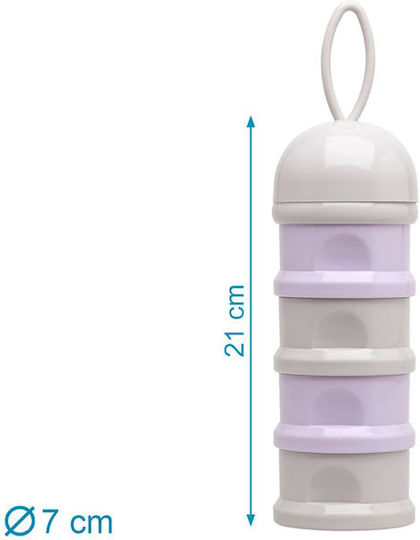 Kiokids Milk Powder Doser Lilac 1pcs