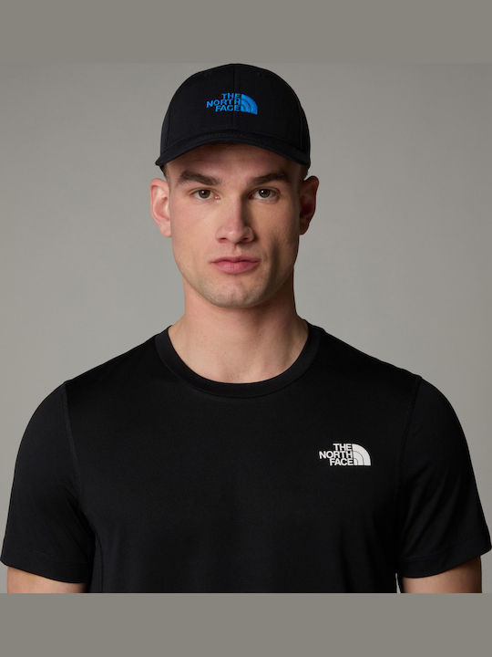 Nf0a4vsv1s91 North Face Recycled 66 Classic Hat Black Blue Logo