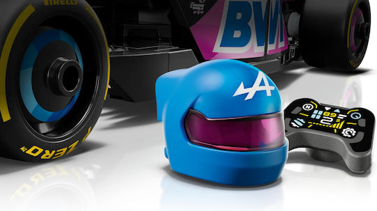 LEGO Speed Champions F1 BWT Alpine Racing Car pentru 10+ Ani 258 Bucăți