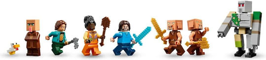 LEGO Minecraft The Ghast Balloon Village Attack για 10+ Ετών 555τμχ