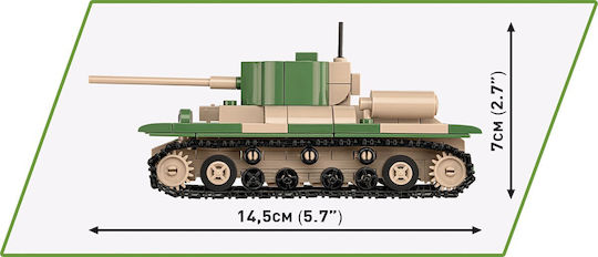 Cobi Building Blocks Renault R35 Valentine IX Panzer I for 7 Plus Years 595 Pieces