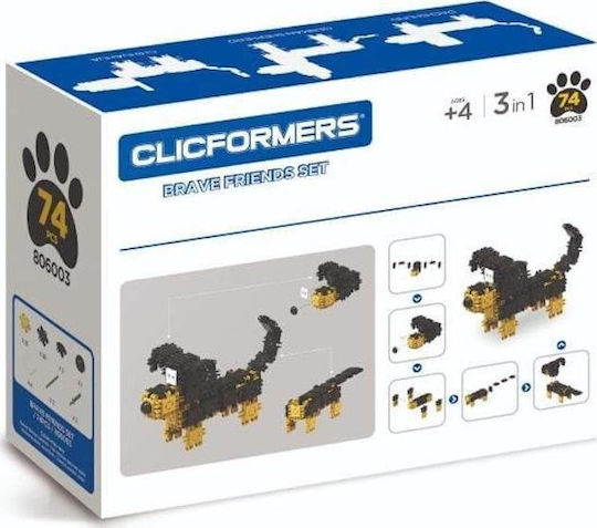 Clics Clicformers Bauklötze Für 4+ Jahre 74 Stück