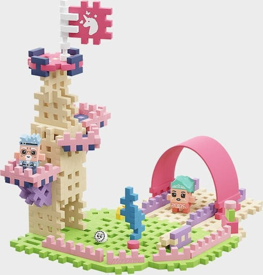 Marioinex Τουβλάκια Waffle Mini - Princess: Magic Tower για 6+ Ετών 80τμχ