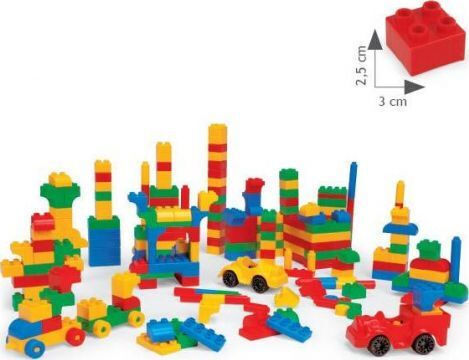 Wader Building Blocks for 3+ Years 134 Pieces
