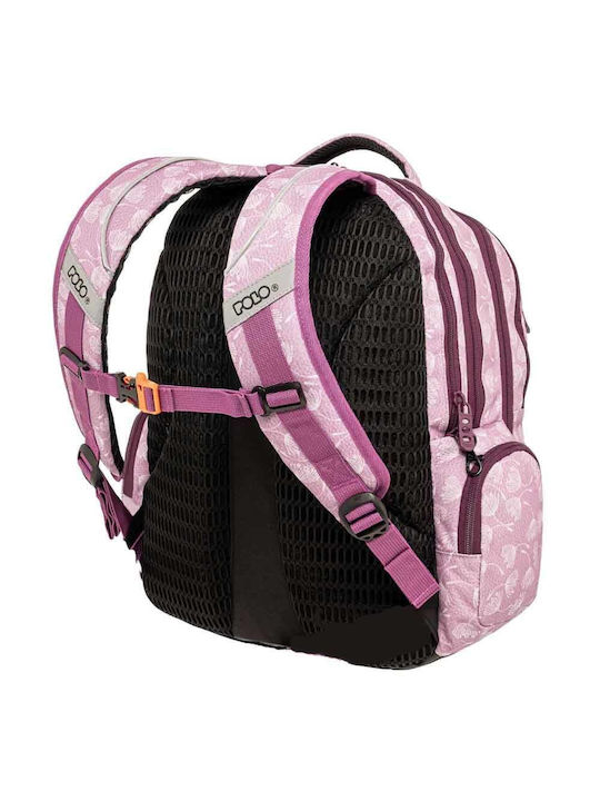 Polo Maxxi School Bag Backpack Elementary, Elementary Pink 30Liters 2025