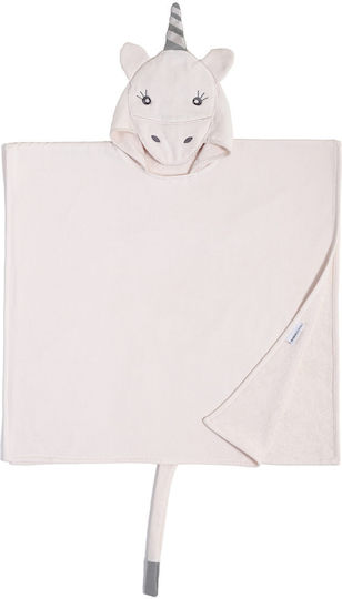 Nima Kids Poncho No 4/6 Unicorn Pink