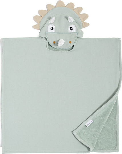 Nima Kids Πόντσο No 4/6 Triceratops Γαλάζιο
