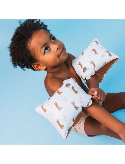 Swim Essentials Kids Armbands 0-2 Years "brown Leopard"