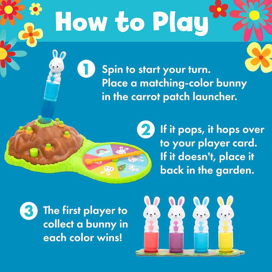 Επιτραπέζιο Παιχνίδι Pop Pop Bunny Hop Learning Resources