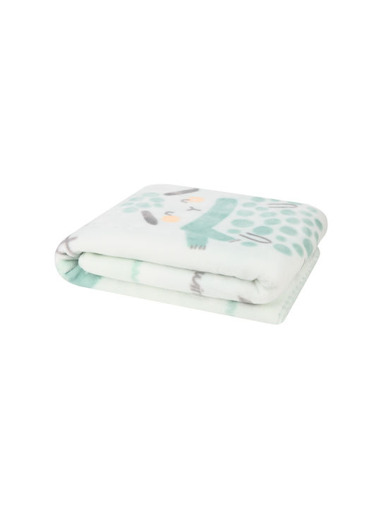 Kikka Boo Babydecke Wickeltücher für Kinderzimmer Schaf 80x110cm