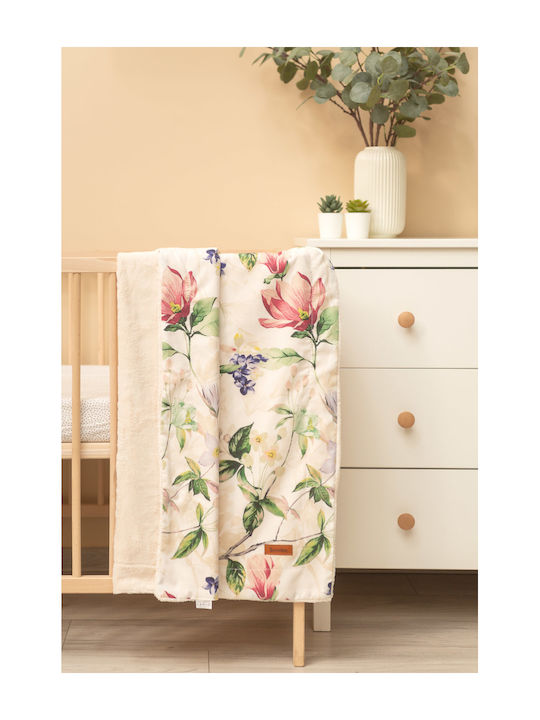 Sensillo Blanket Nursery Swaddling Blankets Beige 80x100cm