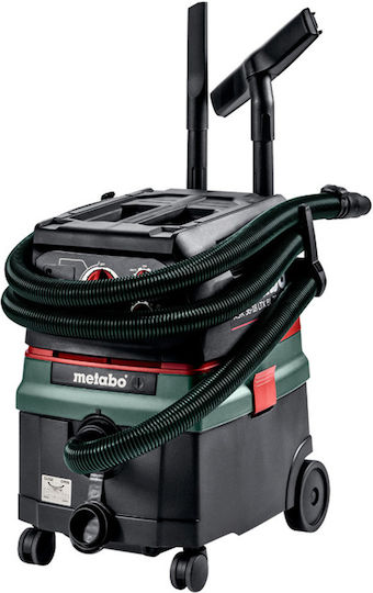 Metabo Asr 3618 Bl 25 M Sc Rechargeable Wet-Dry Vacuum with Plastic Container 25lt