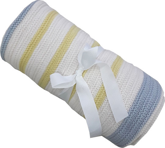 Kikka Boo Κουβέρτα Αγκαλιάς & Λίκνου Stripes 75x100εκ. Kikka Boo Κουβέρτα Αγκαλιάς & Λίκνου Stripes 75x100εκ.
