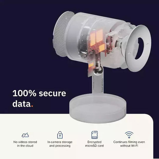 Netatmo IP Камера за наблюдение Wi-Fi Full HD+ 4MP с Микрофон