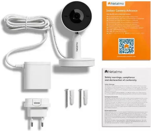 Netatmo IP Камера за наблюдение Wi-Fi Full HD+ 4MP с Микрофон