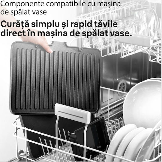 Braun MultiGrill 9 Pro Сандвич тостер грил 2200W Черна