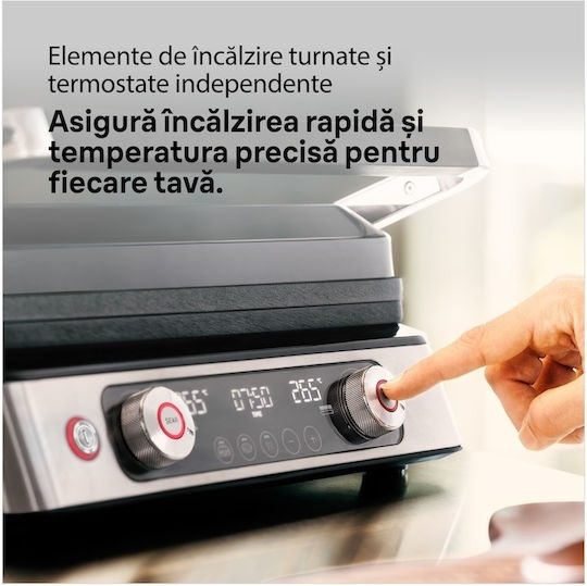 Braun MultiGrill 9 Pro Сандвич тостер грил 2200W Черна