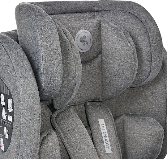 Lorelli Adventure Baby Car Seat i-Size Black Jasper 9-36 kg