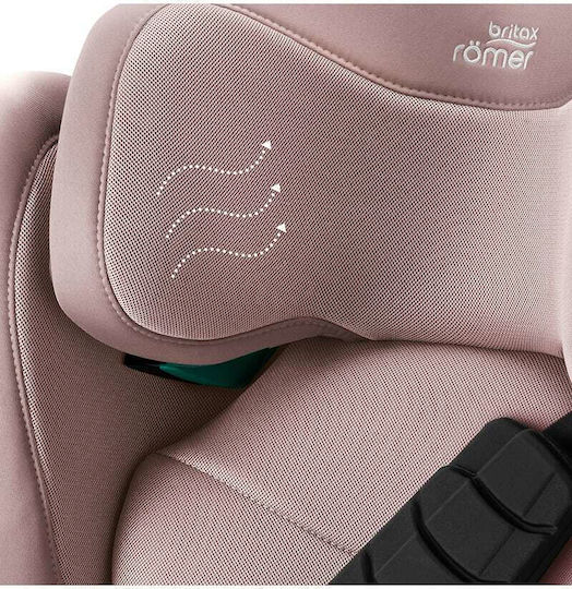 Britax Romer Kidfix Pro Style Baby Car Seat High-back Booster i-Size with Isofix Dusty Rose 15-36 kg