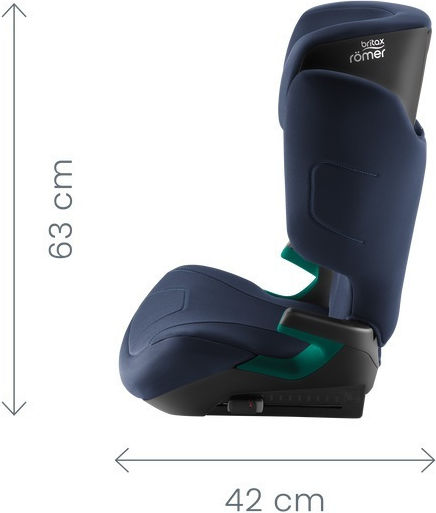 Britax Romer Hi-Liner Καθισματάκι Αυτοκινήτου High-back Booster i-Size με Isofix Dusty Rose 15-36 kg