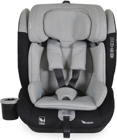 Cangaroo Falcon Детско Столче за Кола i-Размер Opal Grey 9-36 кг