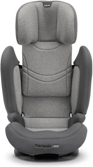Inglesina Cartesio Baby Car Seat High-back Booster i-Size with Isofix Moon Grey 15-36 kg