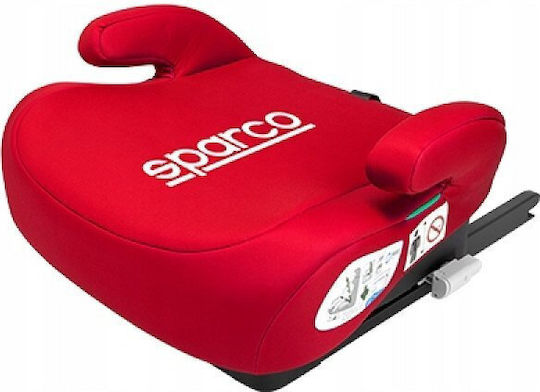 Sparco Καθισματάκι Αυτοκινήτου Booster i-Size με Isofix Red 22-36 kg