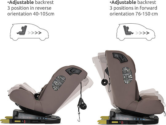 Lorelli Rodeo Καθισματάκι Αυτοκινήτου i-Size με Isofix Pink