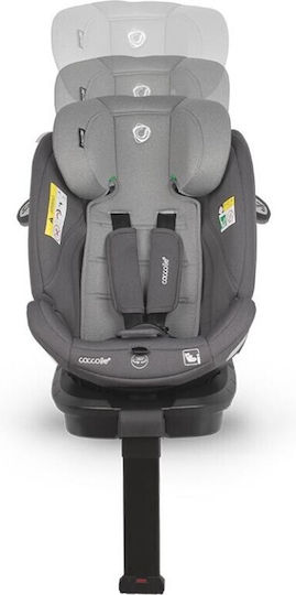 Coccolle Sidra Καθισματάκι Αυτοκινήτου i-Size με Isofix Diamond Black 0-36 kg