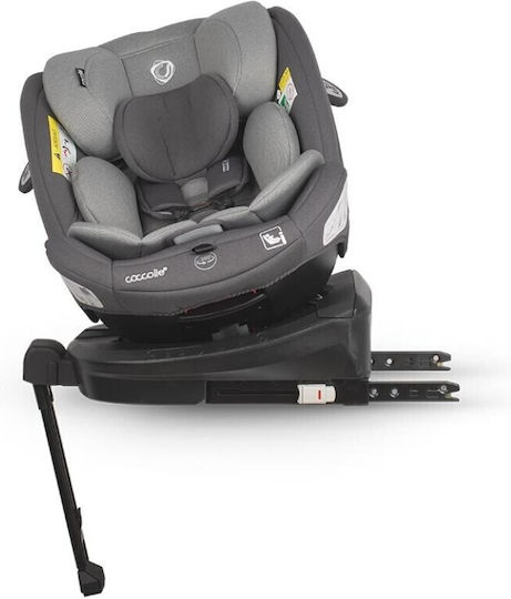 Coccolle Sidra Καθισματάκι Αυτοκινήτου i-Size με Isofix Diamond Black 0-36 kg
