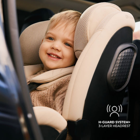 Kinderkraft Xpedition 3 Scaun Auto pentru Copii i-Size cu Isofix Bej