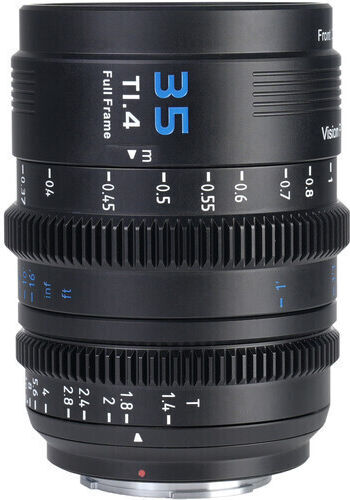 Sirui Full Frame Φωτογραφικός Φακός Vision Prime 35mm T1.4 Σταθερός για Sony E Mount Μαύρος