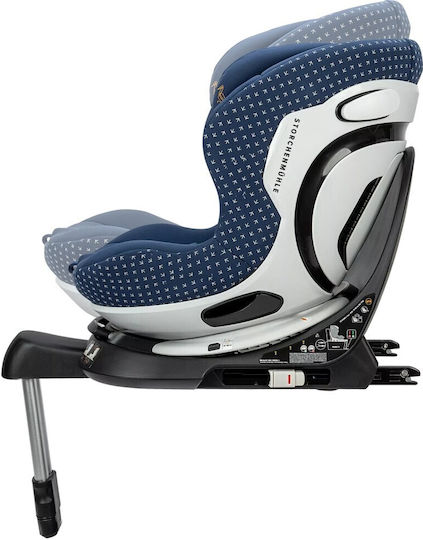 Storchenmuhle Niki Start M Autositz i-Size mit Isofix Iris Blue 9-36 kg