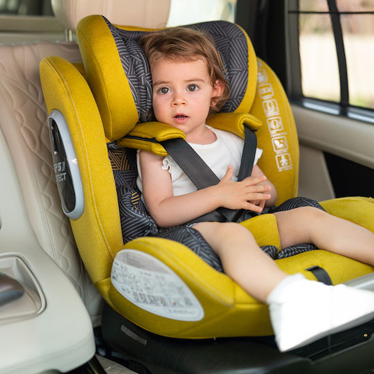 Lorelli Phoenix Детско Столче за Кола i-Размер с Isofix Beige String