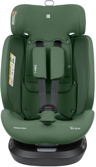 Kikka Boo i-Hike Scaun Auto pentru Copii i-Size cu Isofix Verde armată