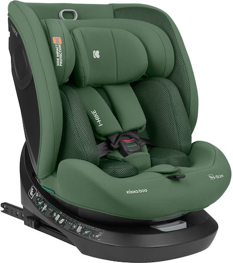 Kikka Boo i-Hike Scaun Auto pentru Copii i-Size cu Isofix Verde armată