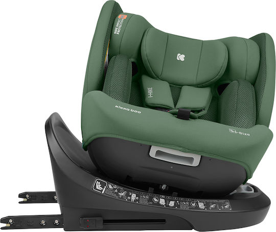 Kikka Boo i-Hike Scaun Auto pentru Copii i-Size cu Isofix Verde armată