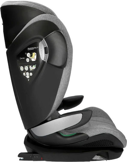 Avionaut Maxspace Smart Autositz High-back Booster i-Size mit Isofix Grey 15-50 kg