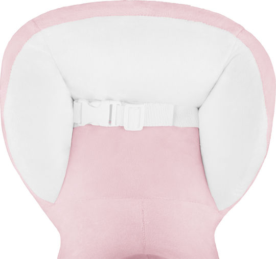 Kikka Boo Fabric Rocking Toy Hippo for 12+ months with Max Load Capacity 30kg Pink