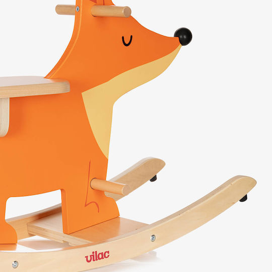 Vilac Wooden Rocking Toy Orange