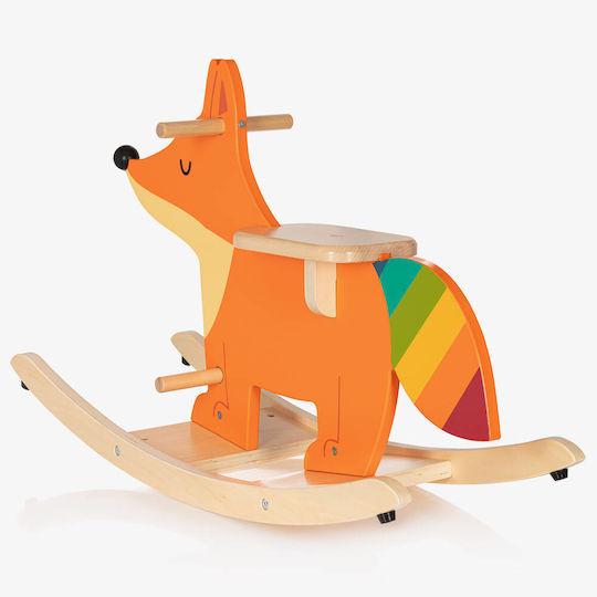 Vilac Wooden Rocking Toy Orange
