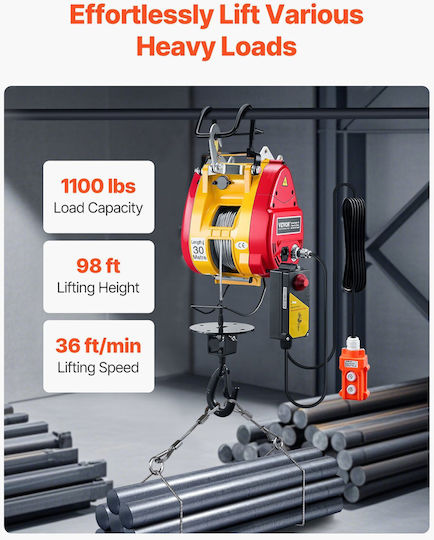 Vevor Lifting & Pulling Equipment for Weight Load up to 500kg
