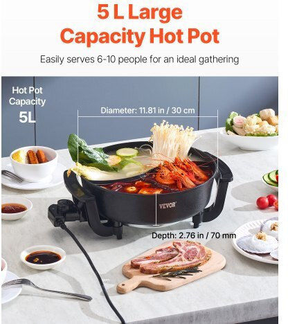 Vevor Teppanyaki 30x30εκ.